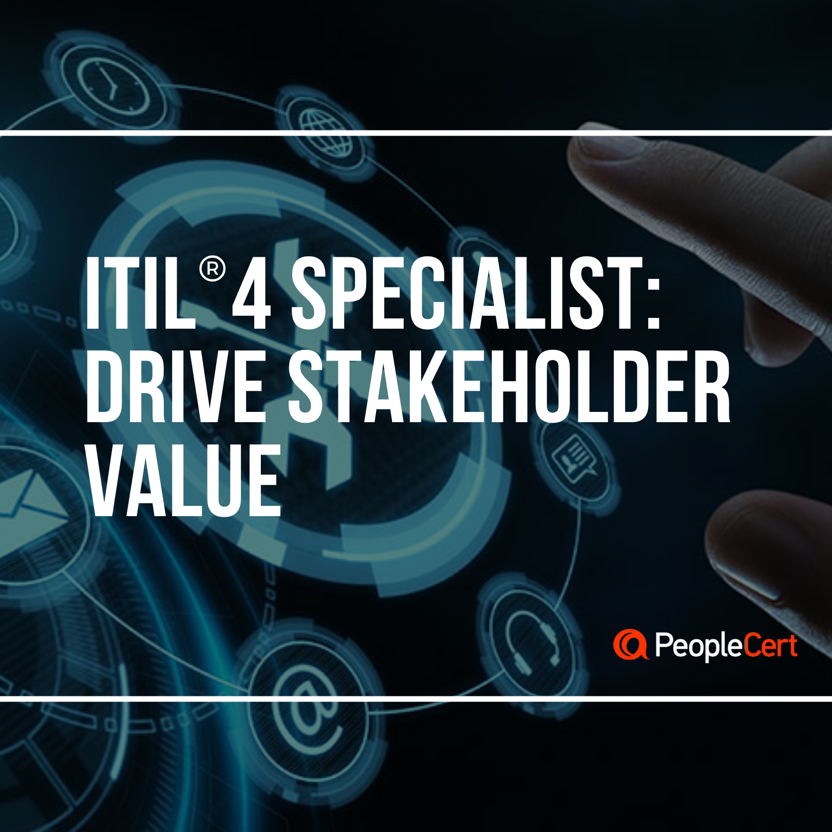 ITIL4 Specialist Drive Stakeholder Value Square Banner