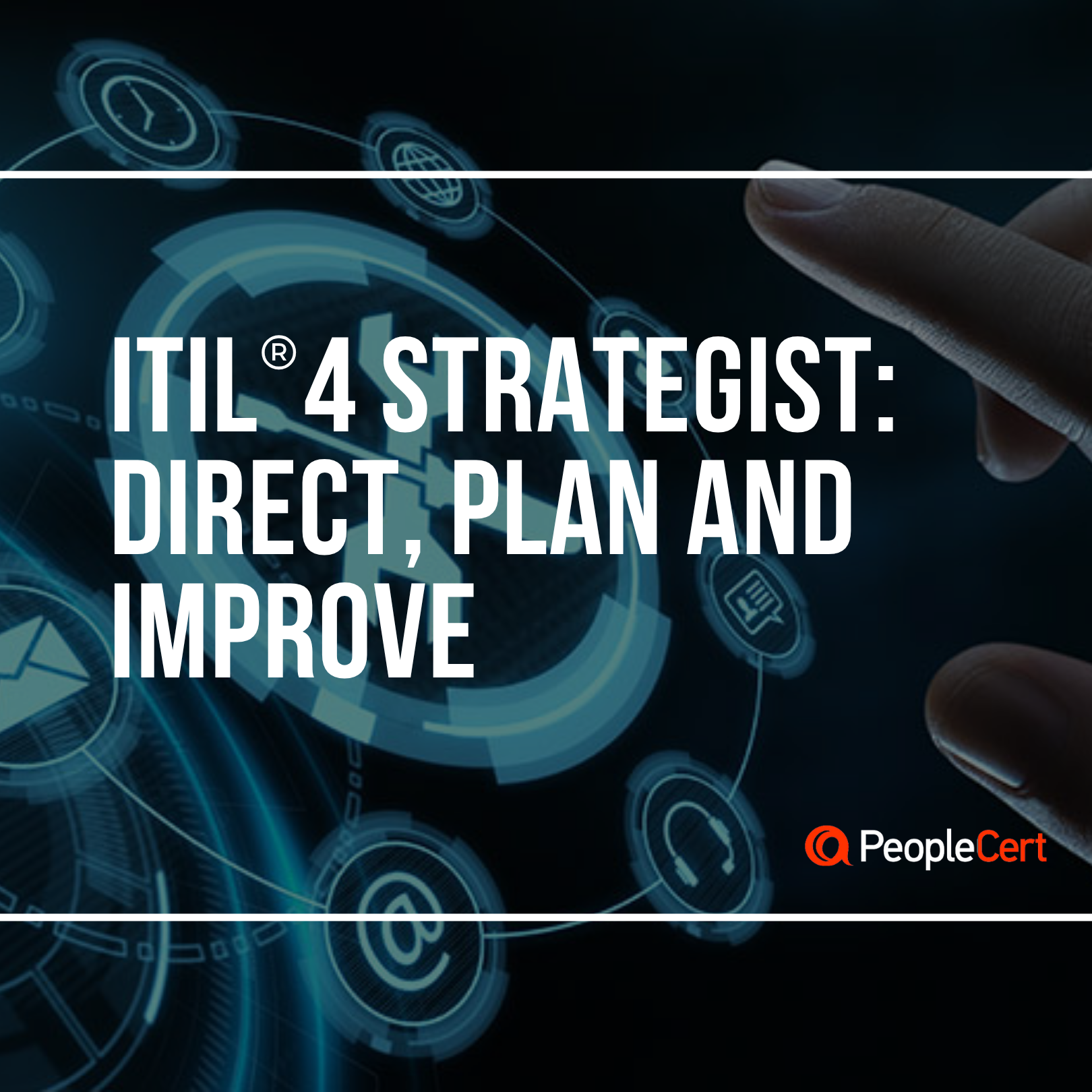 ITIL4 Strategist Direct Plan Improve Square Banner