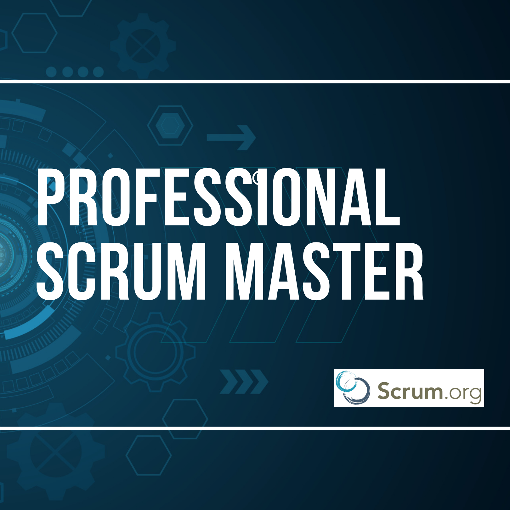 Professional Scrum Master Square Banner